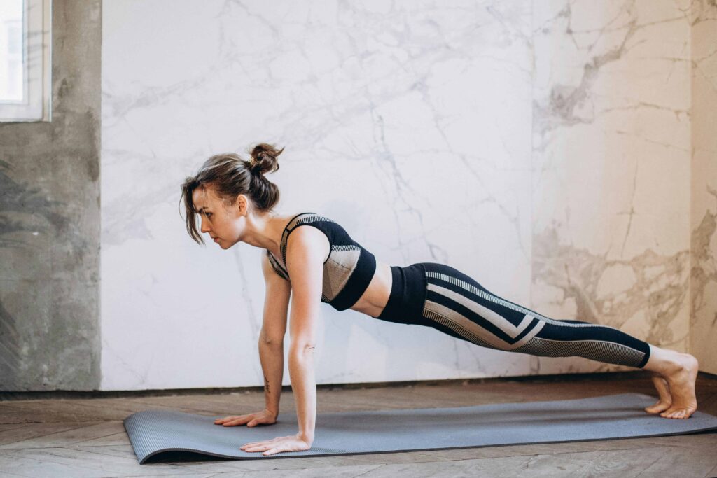 High Plank Shoulder Taps